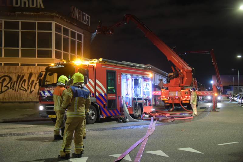 Grote brand bij farmaceutisch fabriek Maripharm