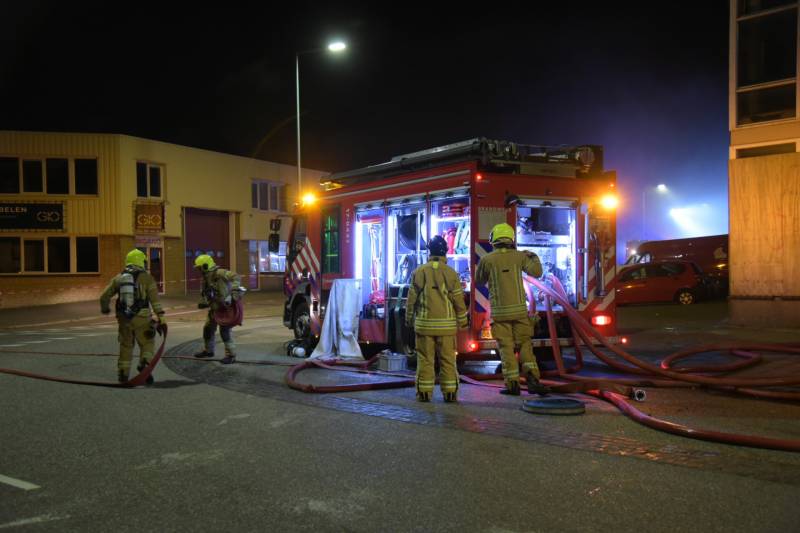 Grote brand bij farmaceutisch fabriek Maripharm