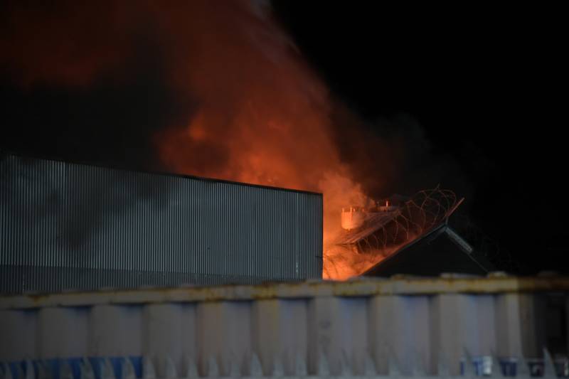 Grote brand bij farmaceutisch fabriek Maripharm