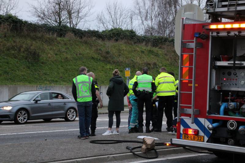 Man zwaargewond na aanrijding