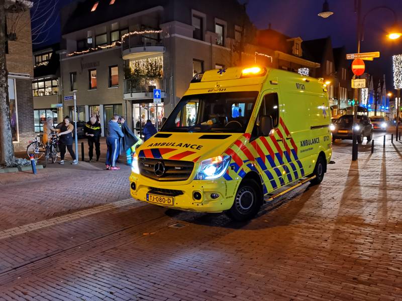 Fietser gewond na aanrijding met auto