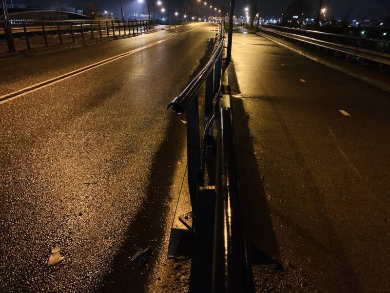 Personenauto zwaar beschadigd na ongeval