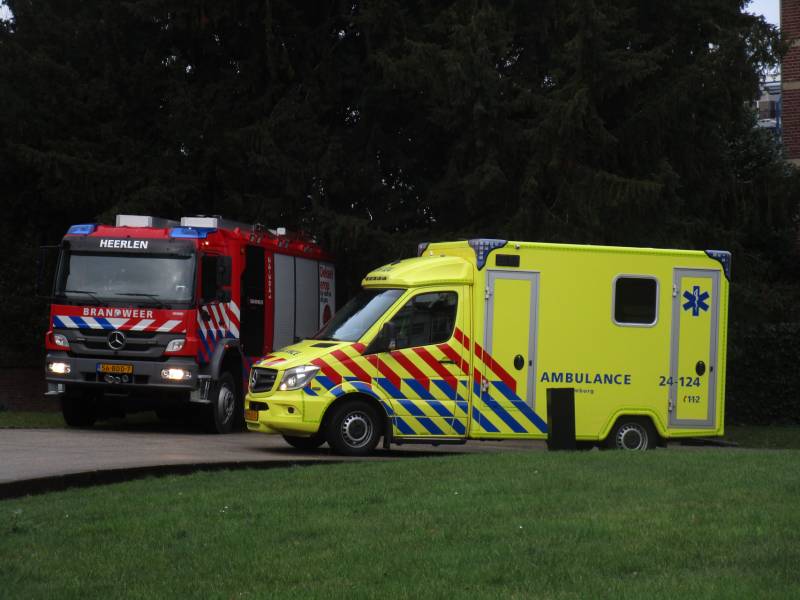 Gewonde bij val van trap met gasfles