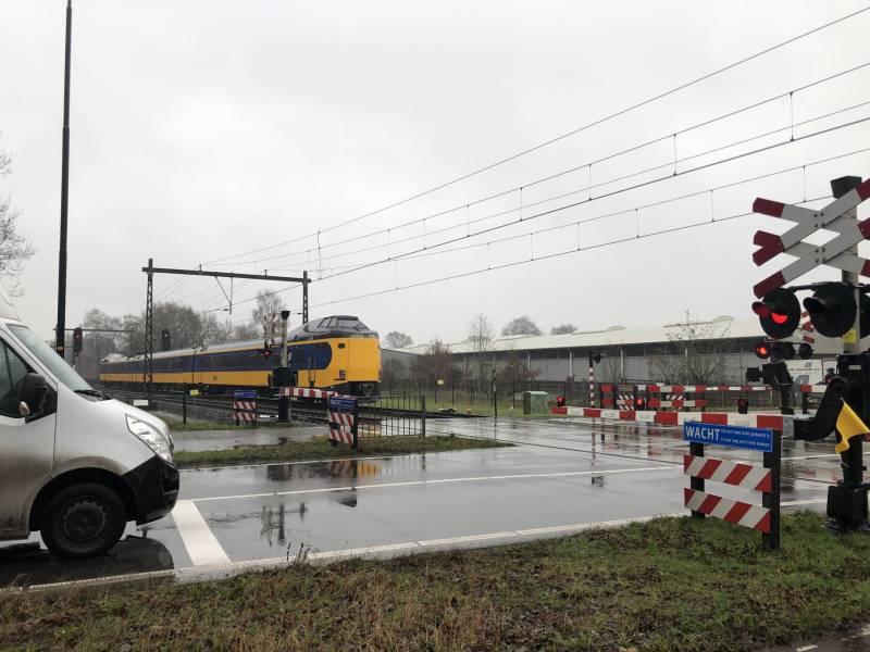 Verkeerschaos door gestrande trein