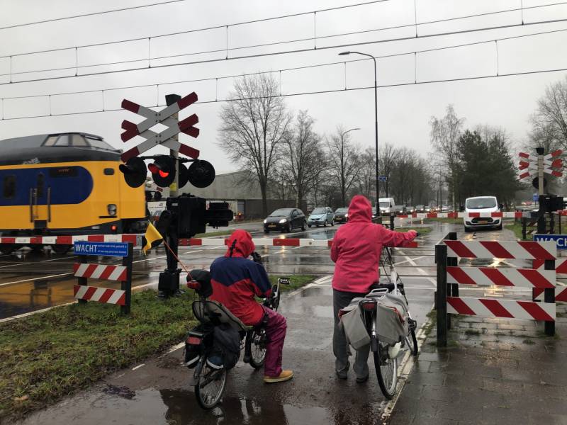 Verkeerschaos door gestrande trein