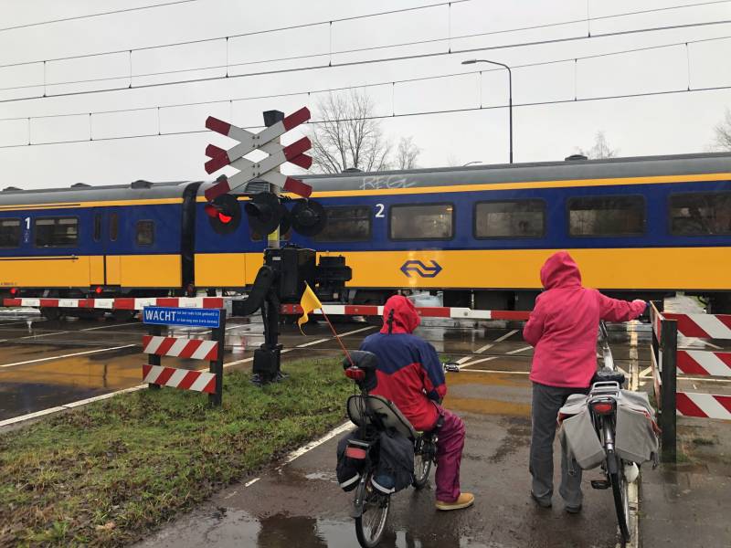 Verkeerschaos door gestrande trein