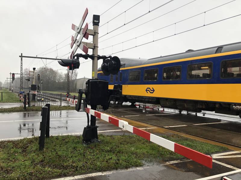 Verkeerschaos door gestrande trein