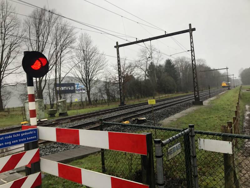 Verkeerschaos door gestrande trein