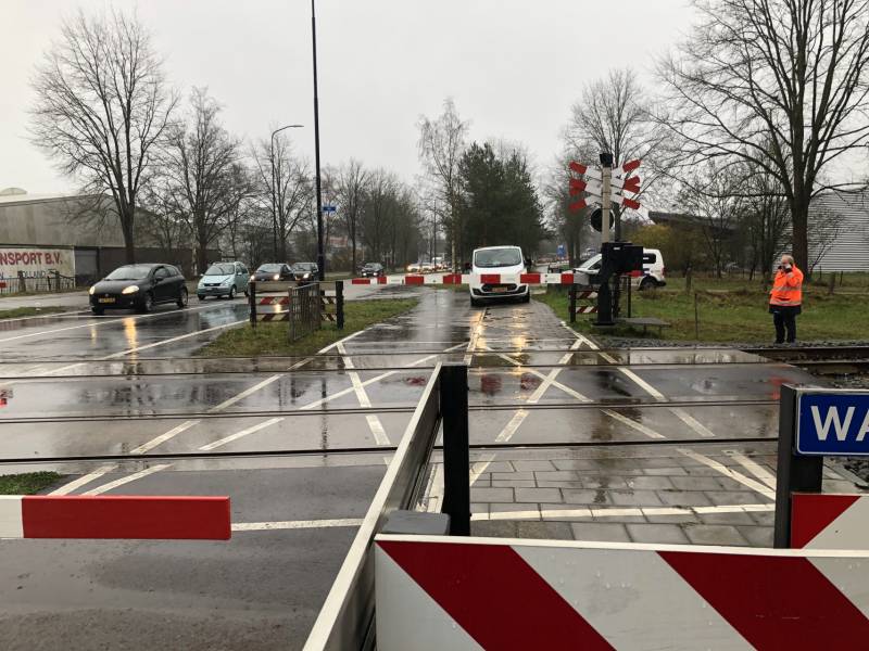 Verkeerschaos door gestrande trein