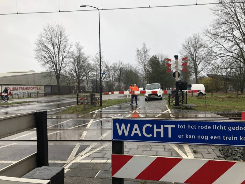 Verkeerschaos door gestrande trein