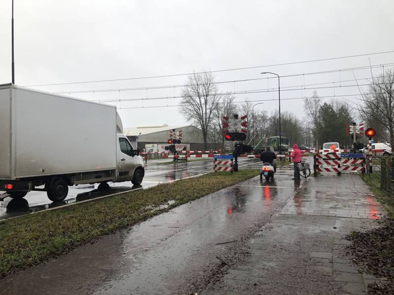 Verkeerschaos door gestrande trein