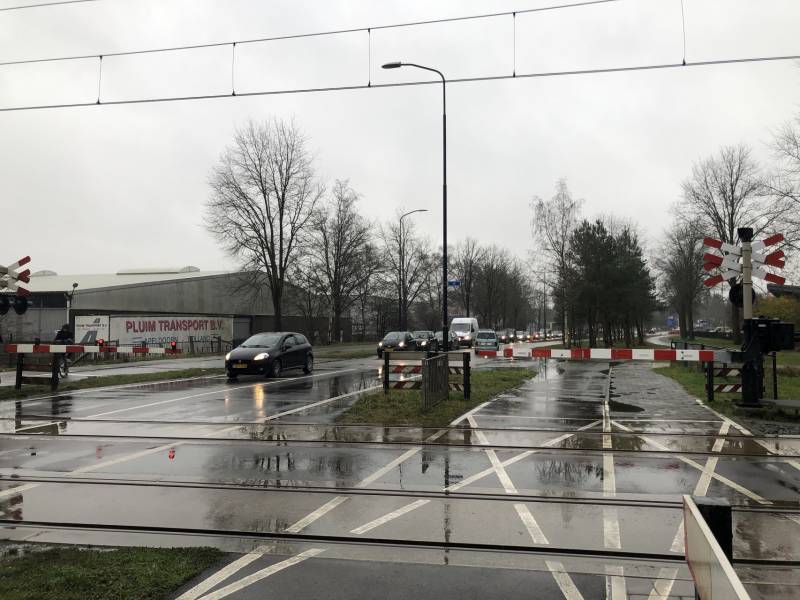 Verkeerschaos door gestrande trein