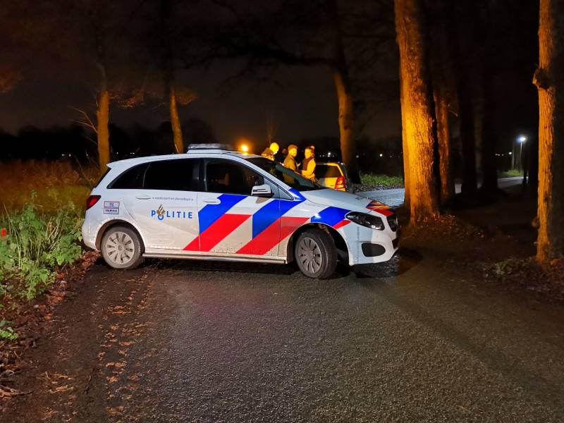Stoffelijk overschot aangetroffen, recherche doet onderzoek