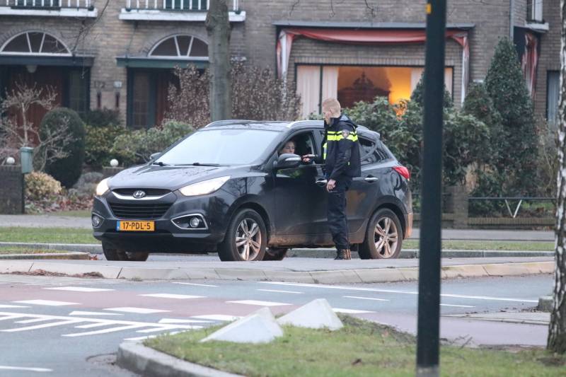 Alcoholcontrole op rotonde