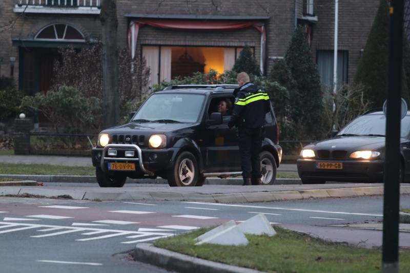 Alcoholcontrole op rotonde
