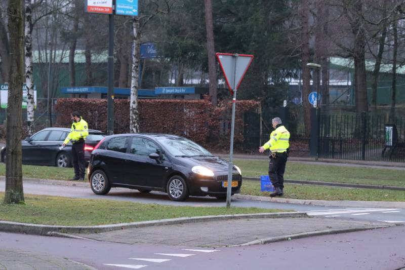 Alcoholcontrole op rotonde