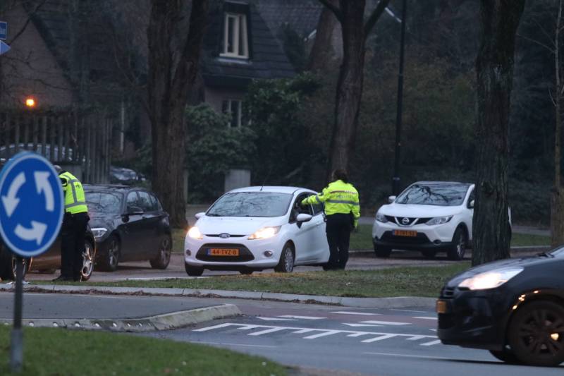 Alcoholcontrole op rotonde