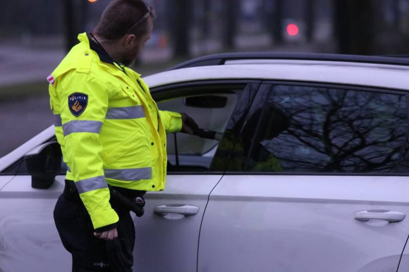 Alcoholcontrole op rotonde