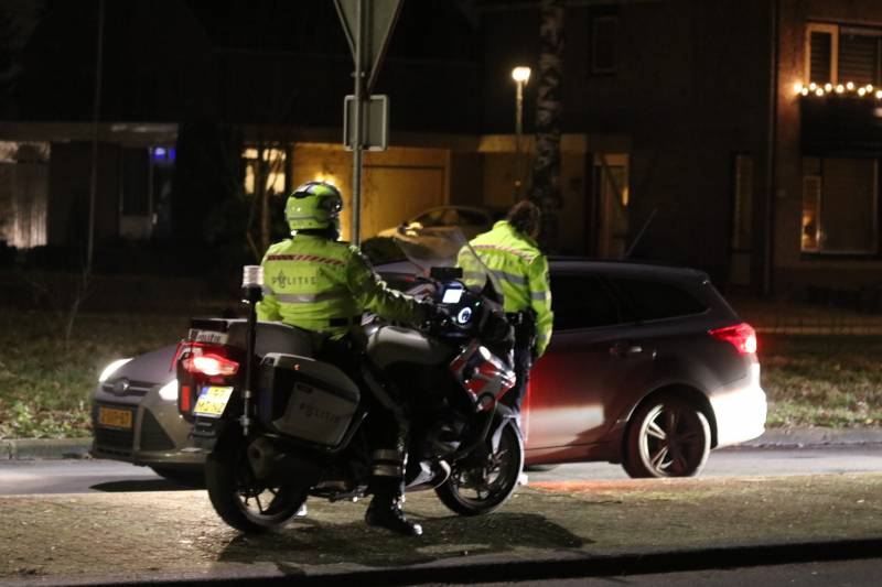 Alcoholcontrole op rotonde