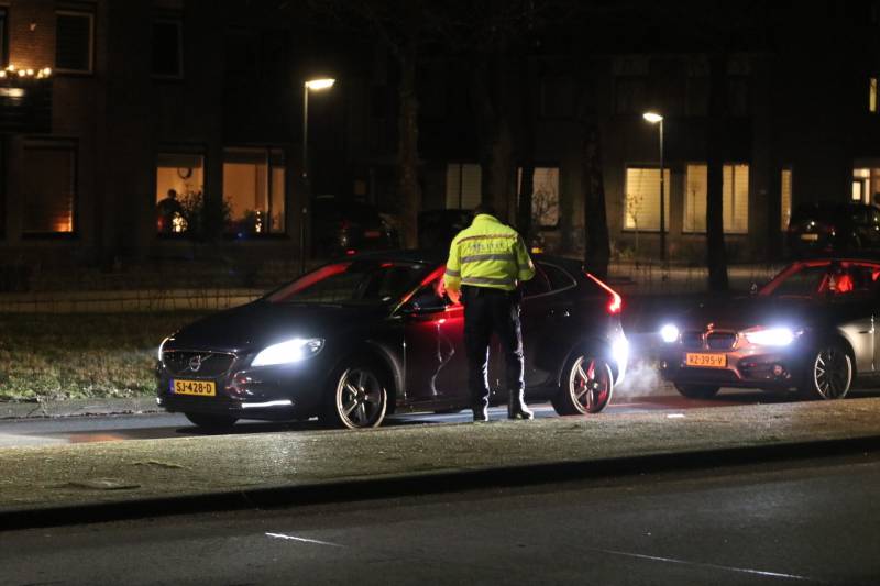 Alcoholcontrole op rotonde