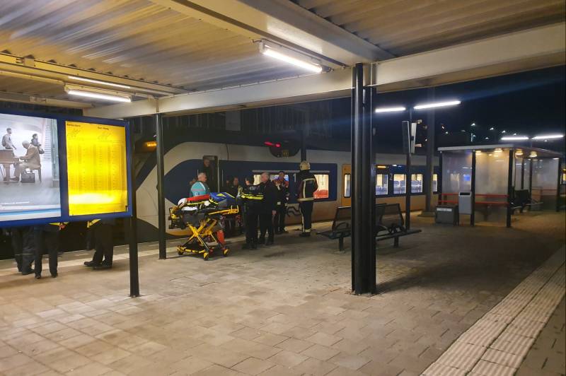 Spoorloper ontkomen aan de dood