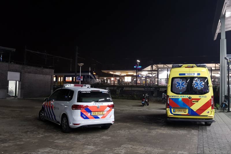 Spoorloper ontkomen aan de dood