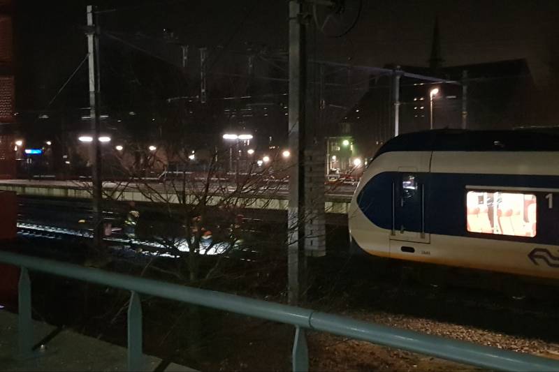 Spoorloper ontkomen aan de dood