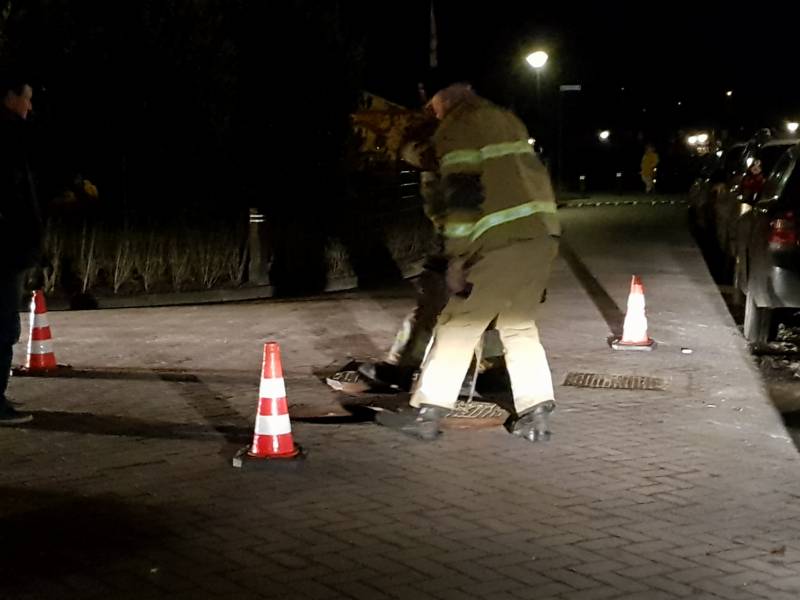 Vreemde lucht in woonwijk