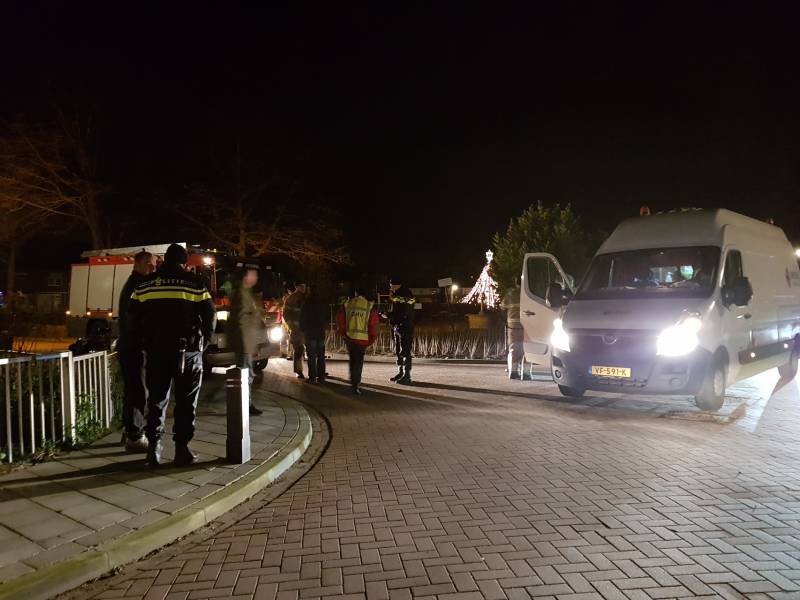 Vreemde lucht in woonwijk