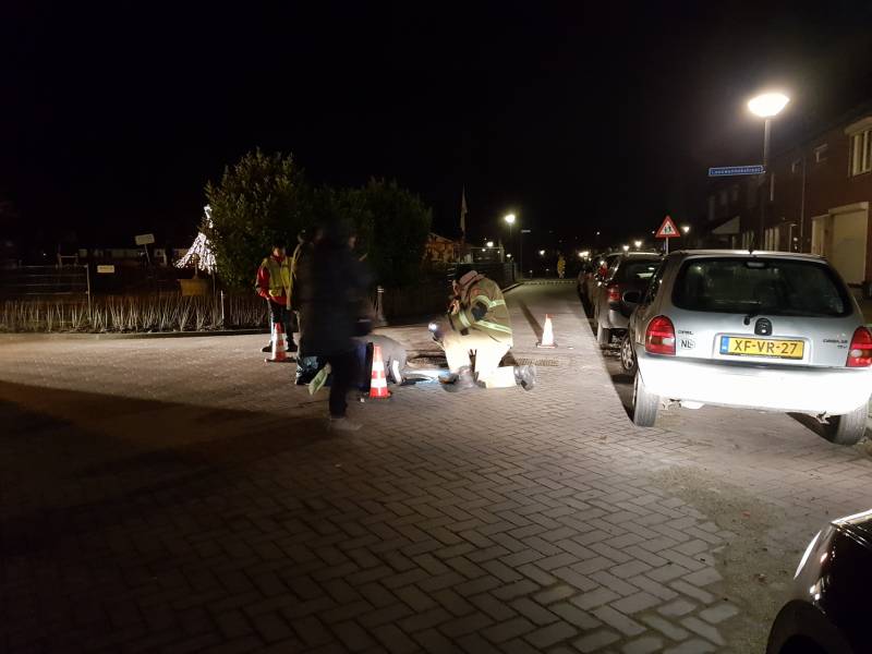 Vreemde lucht in woonwijk