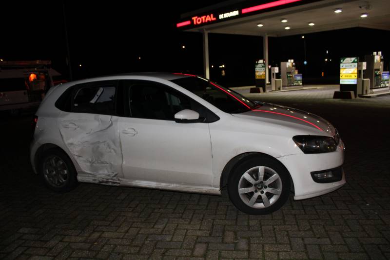 Twee gewonden bij ongeval tussen scooter en auto