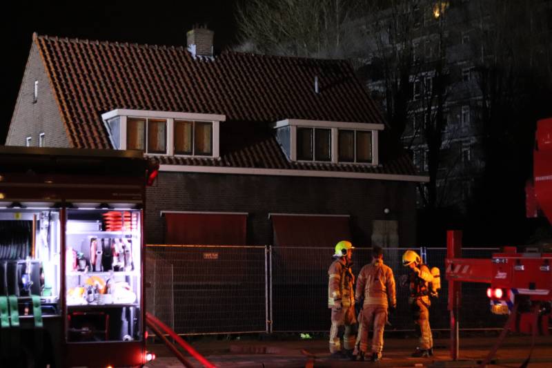 Flinke brand in slooppand