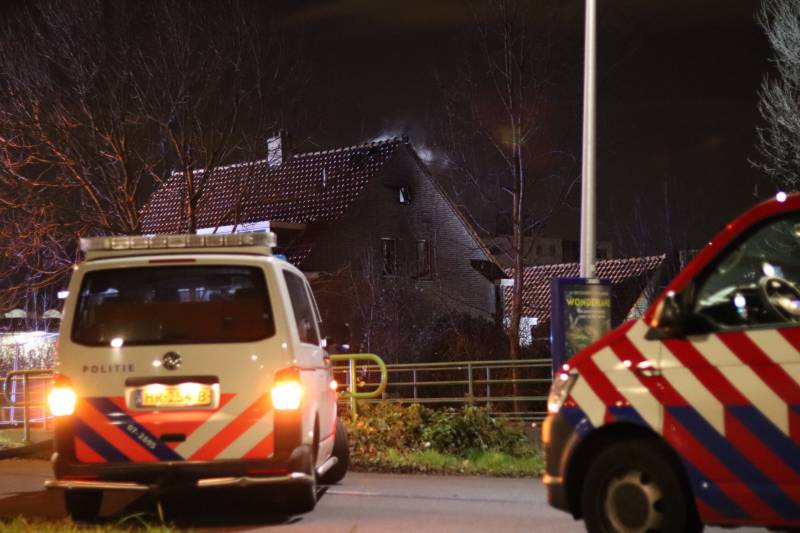 Flinke brand in slooppand