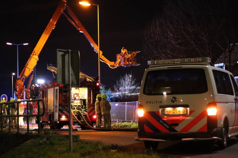 Flinke brand in slooppand