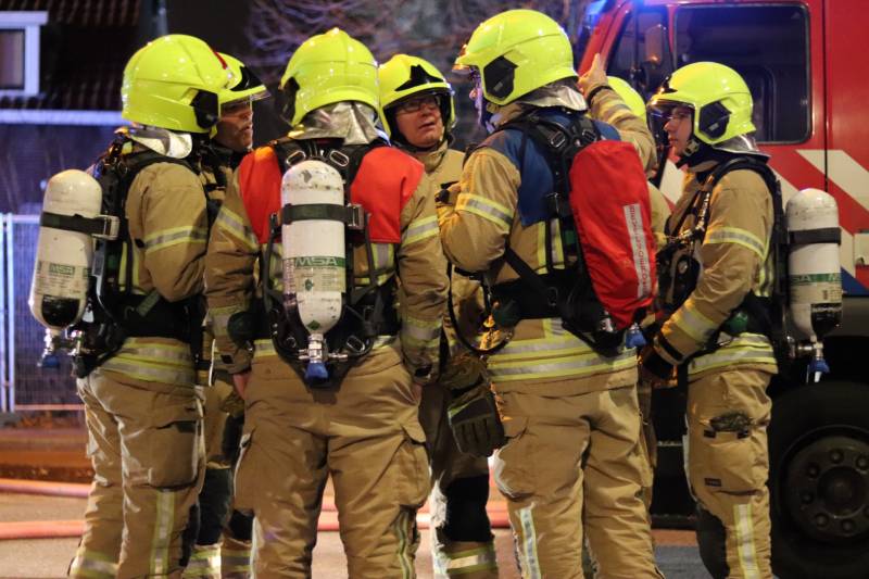 Flinke brand in slooppand