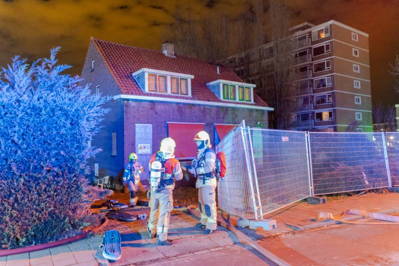 Flinke brand in slooppand