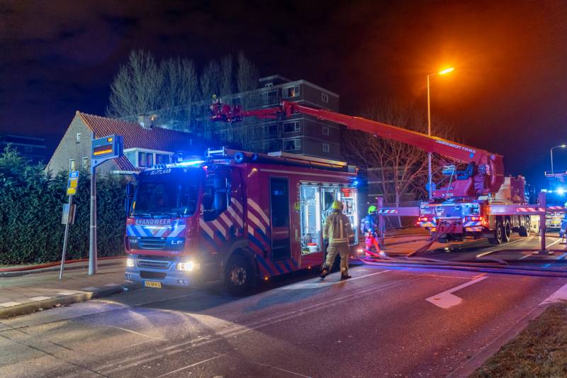 Flinke brand in slooppand