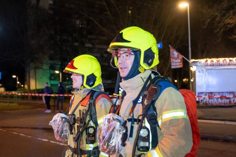 Flinke brand in slooppand