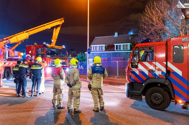 Flinke brand in slooppand