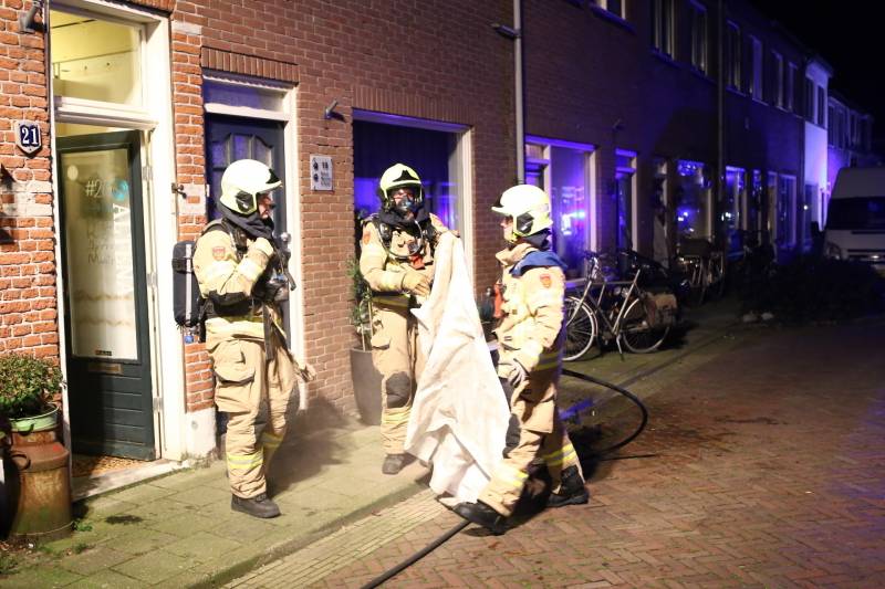 Schoorsteenbrand snel onder controle