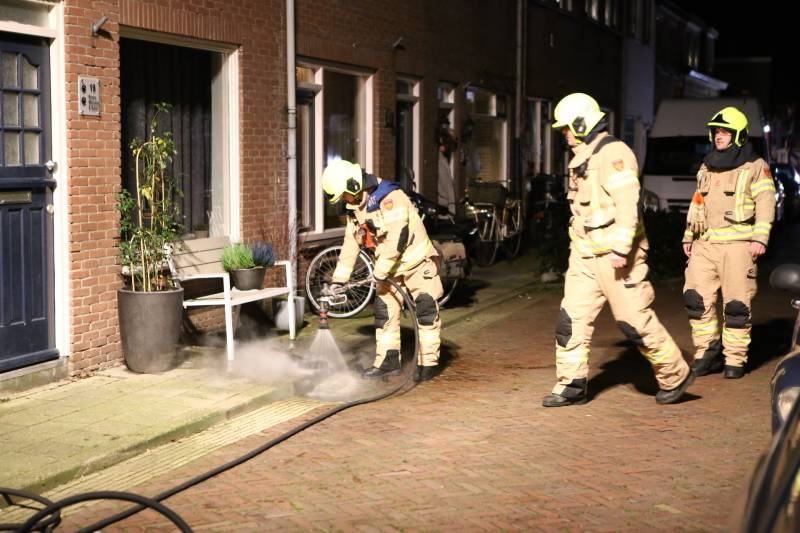 Schoorsteenbrand snel onder controle