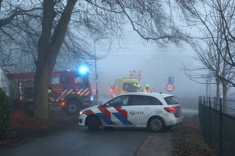 Geen treinverkeer door aanrijding