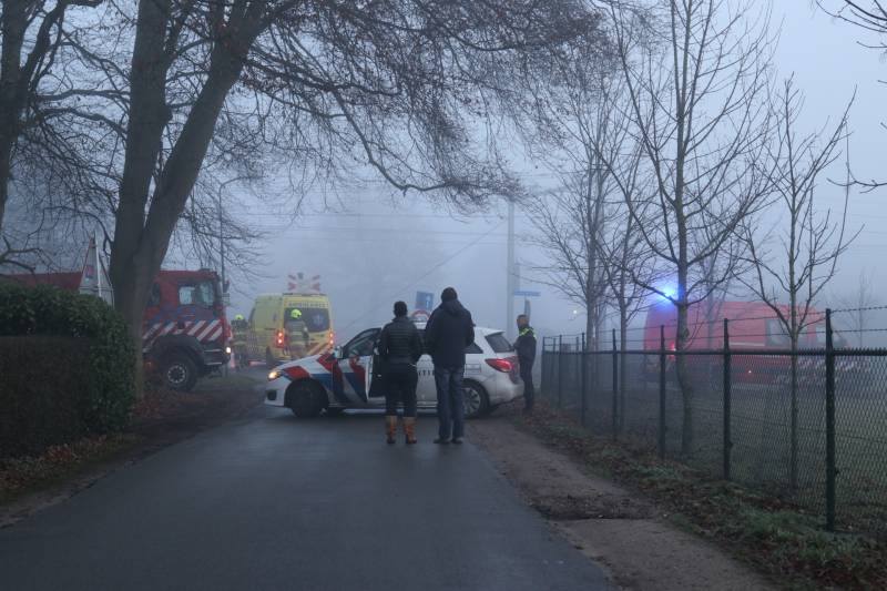 Geen treinverkeer door aanrijding