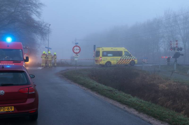 Geen treinverkeer door aanrijding