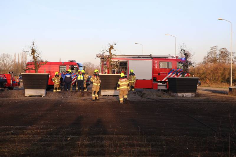 Crossauto brandt volledig uit