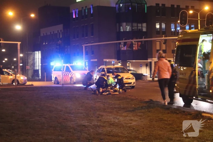 Fietsers aangereden door politieauto