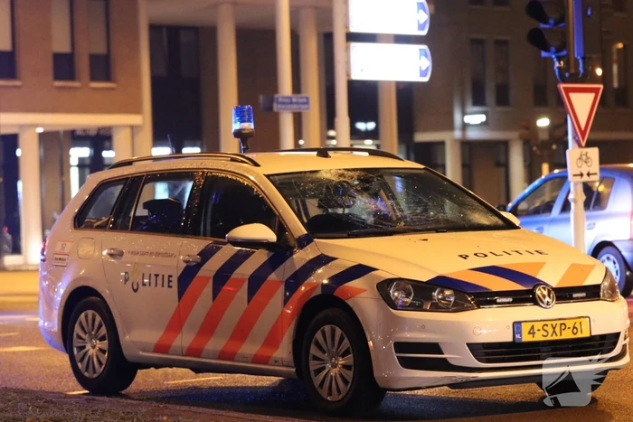 Fietsers aangereden door politieauto