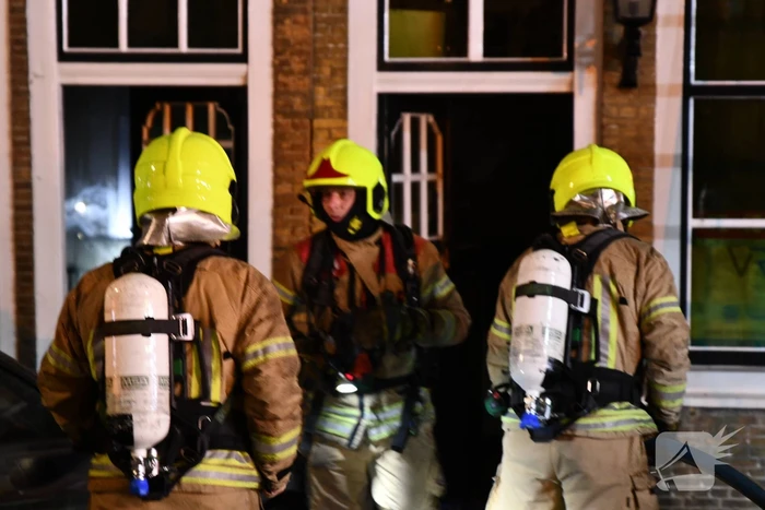 Grote brand historisch pand, brand moeilijk te bestrijden