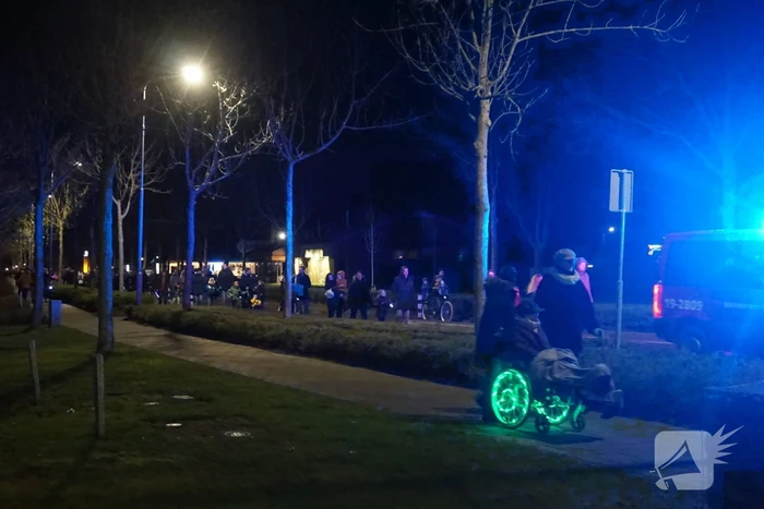 Veel bekijks bij kerstboom verbranding