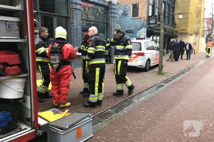 Brandweer onderzoekt chemische stof